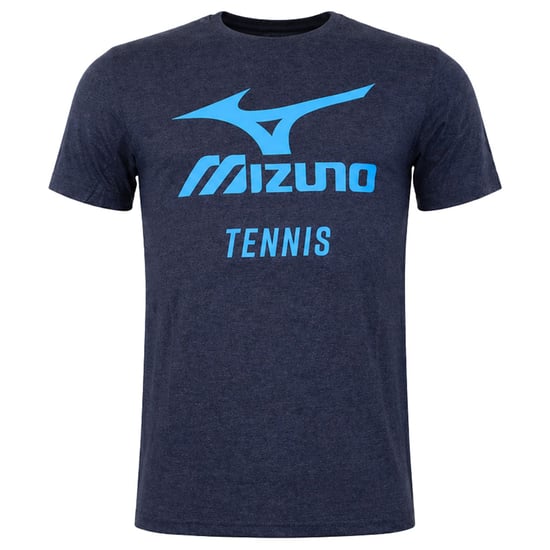Mizuno MRB Mens Navy Tennis T-Shirt - Image 1