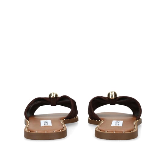 Suede Dipsy Brown Suede Sandals - Image 3