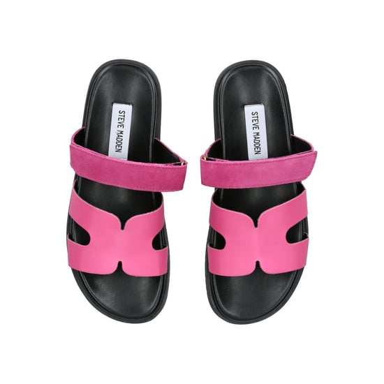 Suede Missile Pink Sandals - Image 2