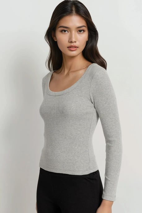 Basics Cotton Blended T-shirt - Image 2