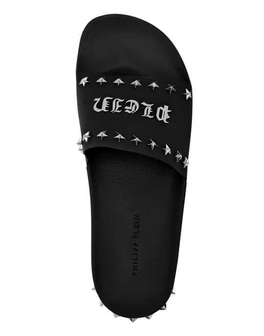 Platte Sandalen Gothic Plein - Image 2