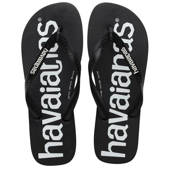 Havaianas Top Logomania Kids Black Flip-Flops - Image 1