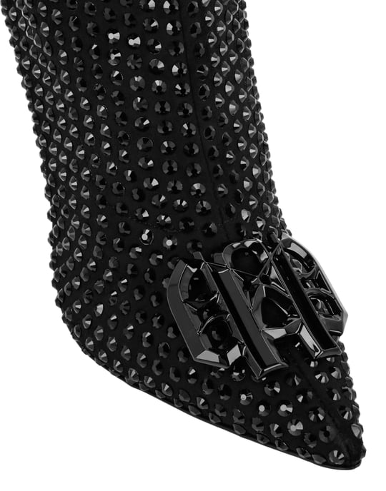 Boots Hi-Heels Overknees Gothic Plein - Image 3