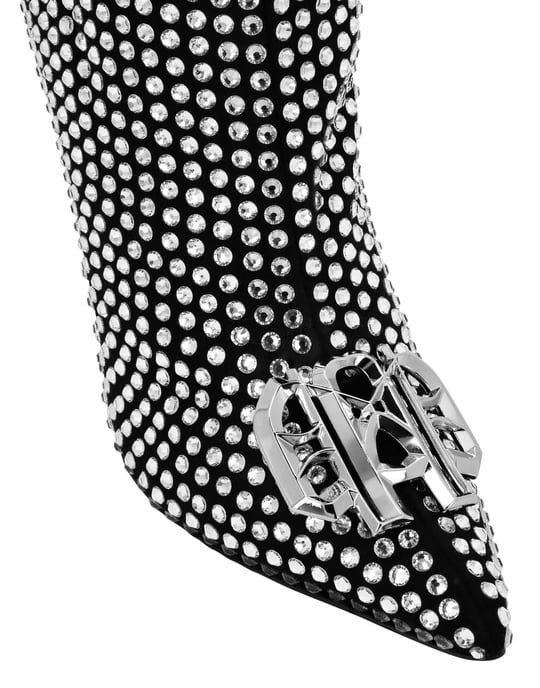 Boots Hi-Heels Overknees Gothic Plein - Image 3