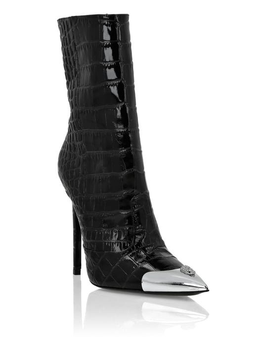 Kängor Mid Heels Höga Skull - Image 1