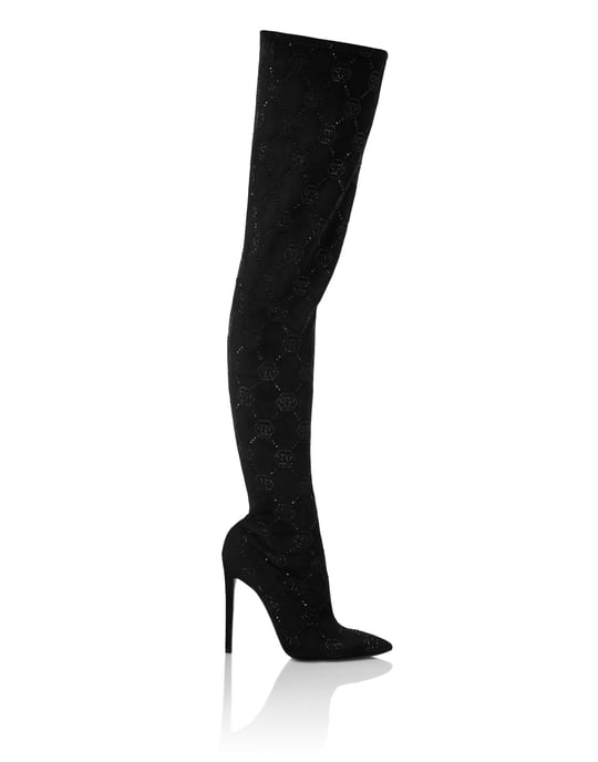 Boots Hi-Heels Overknees Monogram - Image 2