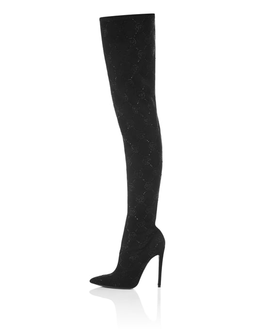 Boots Hi-Heels Overknees Monogram - Image 5