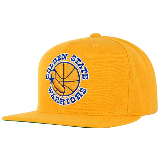 Mitchell & Ness NBA Golden State Warriors Wool Solid Yellow Cap - Image 1