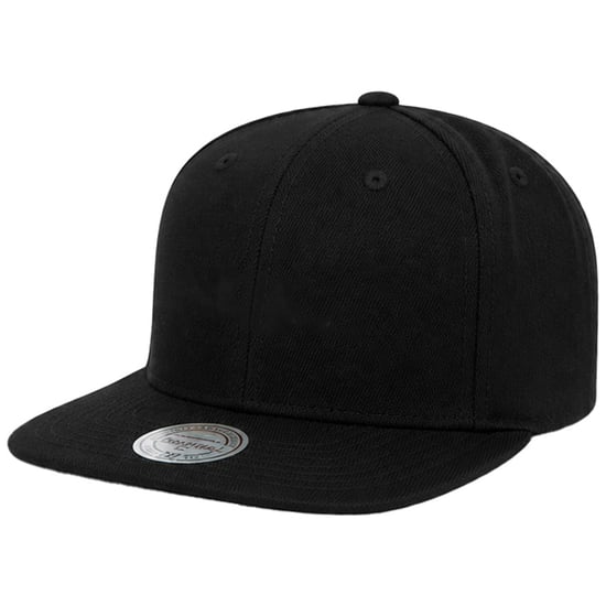 Mitchell & Ness Flat Peak Black Cap - Image 1