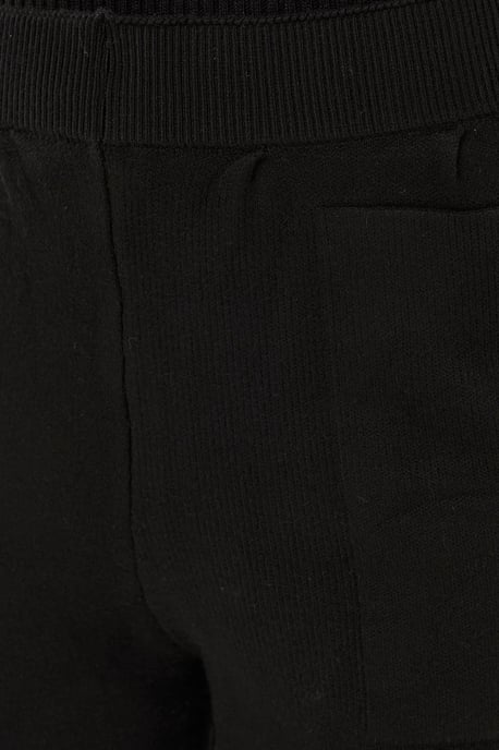 Högmidjade stickade joggerbyxor - Image 5