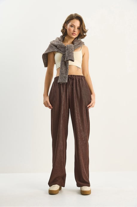 Hoge Taille Wijde Pantalon - Image 2