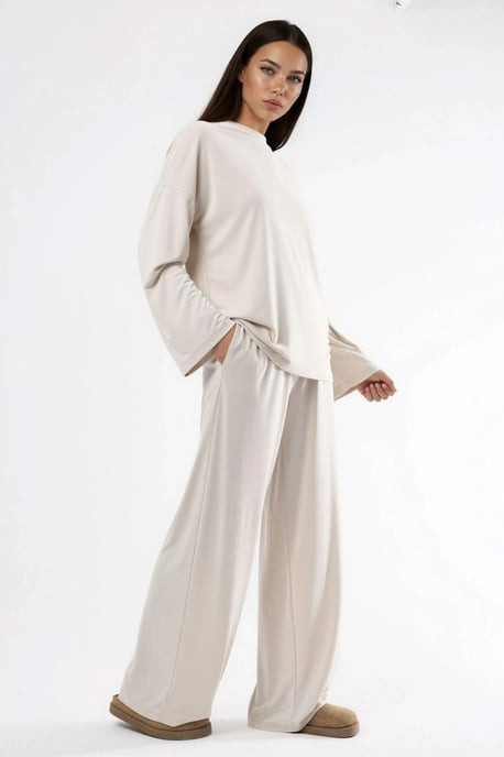 Pull On Straight Leg Pants - Image 2