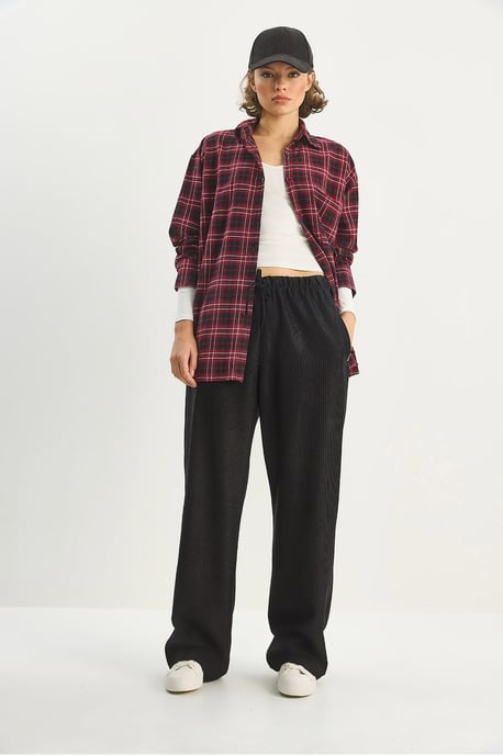 Hoge Taille Wijde Pantalon - Image 2