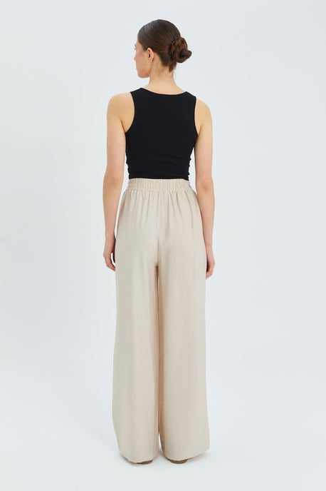 Zachte Aanraking Hoge Taille Wijde Pantalon - Image 5