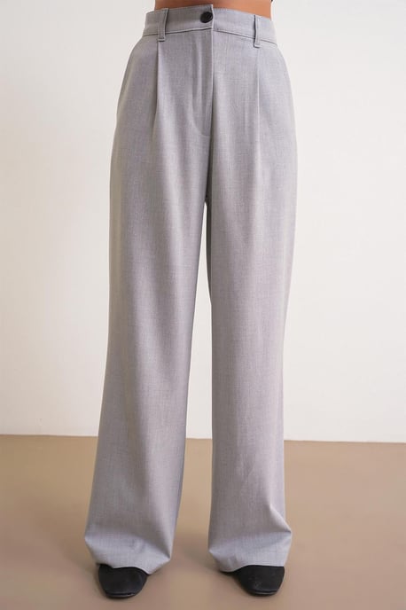 Hoge Taille Palazzo Broek met Zakken - Image 6
