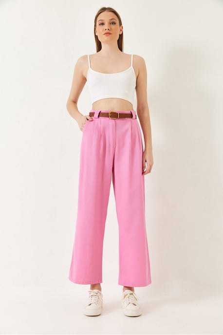 Brede Pantalon met Riem - Image 3