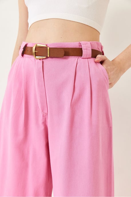 Brede Pantalon met Riem - Image 5