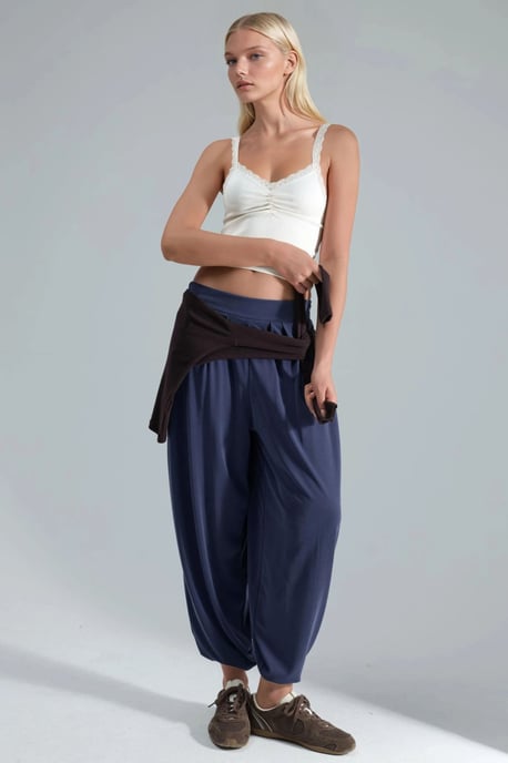 Fållade Salwarbyxor - Image 4