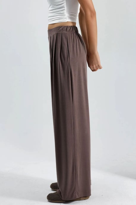 Plissé Wijd Pantalon met Zakken - Image 5