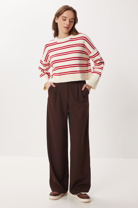 Hoge Taille Wijde Pantalon - Image 2