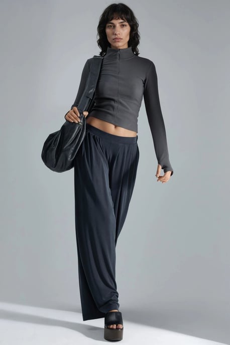 Plissé Wijd Pantalon met Zakken - Image 5