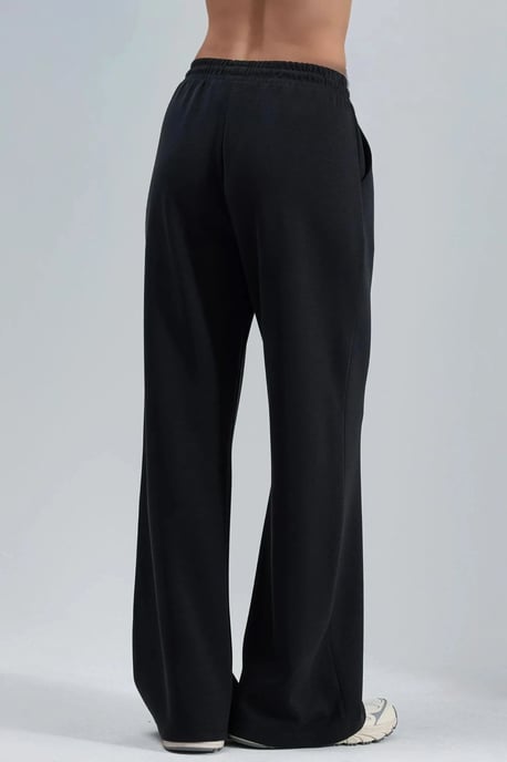 Mid Waist Wijde Leg Modal Broek - Image 3