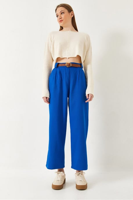 Brede Pantalon met Riem - Image 2