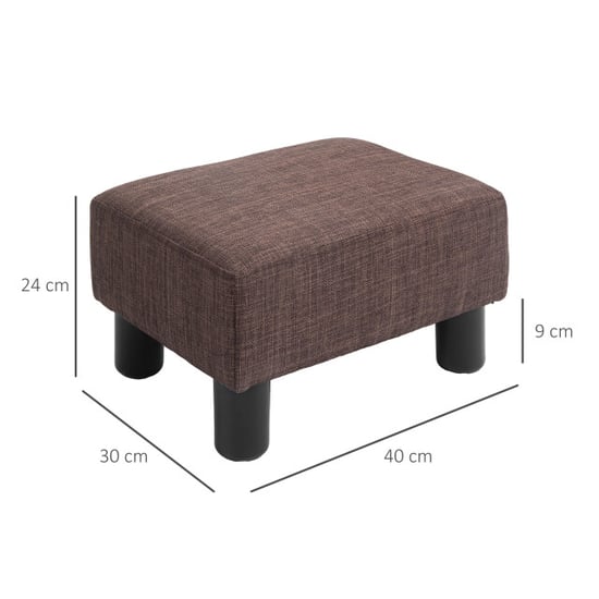 4goodz Voetenbank hocker gestoffeerde poef - - Image 3