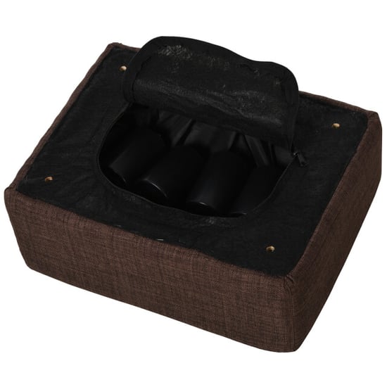 4goodz Voetenbank hocker gestoffeerde poef - - Image 5