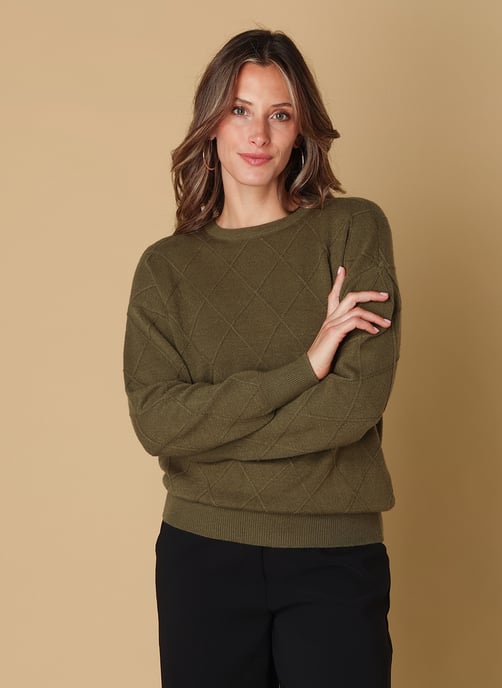 IVY BEAU Suus Tops Olive - Image 1
