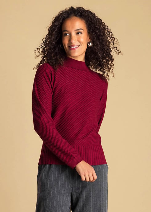 IVY BEAU Amira Dark Red - Image 1