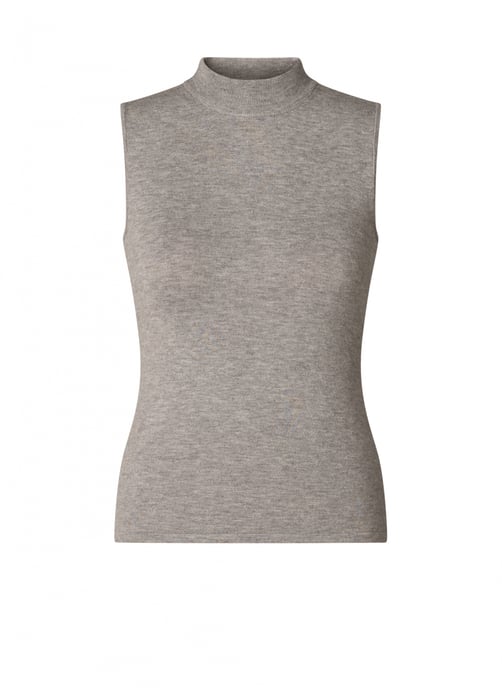 YEST Bobby Tops Light Grey/Melange - Image 1