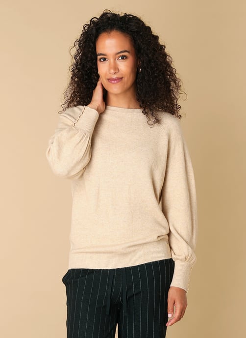 IVY BEAU Rania Tops Cream - Image 1