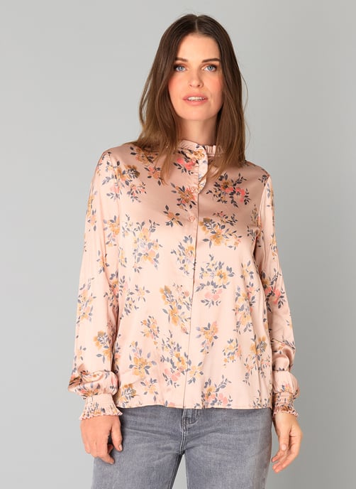 YEST Bethany Tops Powder Pink/Multi Co - Image 1