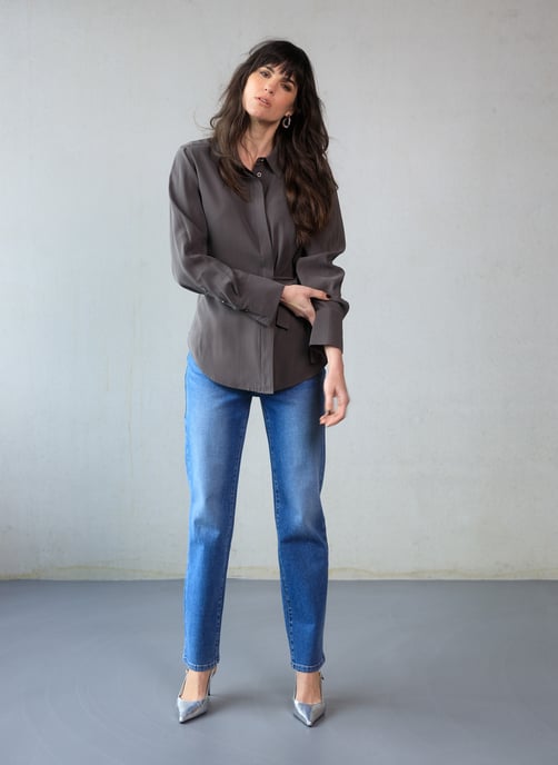 YEST Clara Tops Chocolate Brown - Image 1
