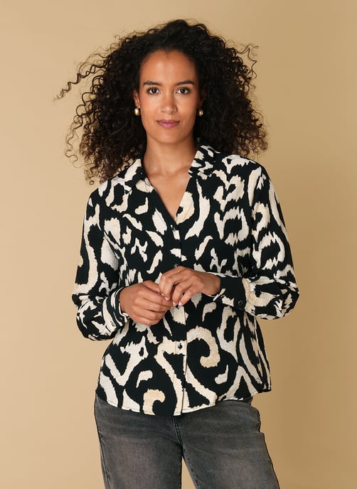 IVY BEAU Riana Black/Multi - Image 1