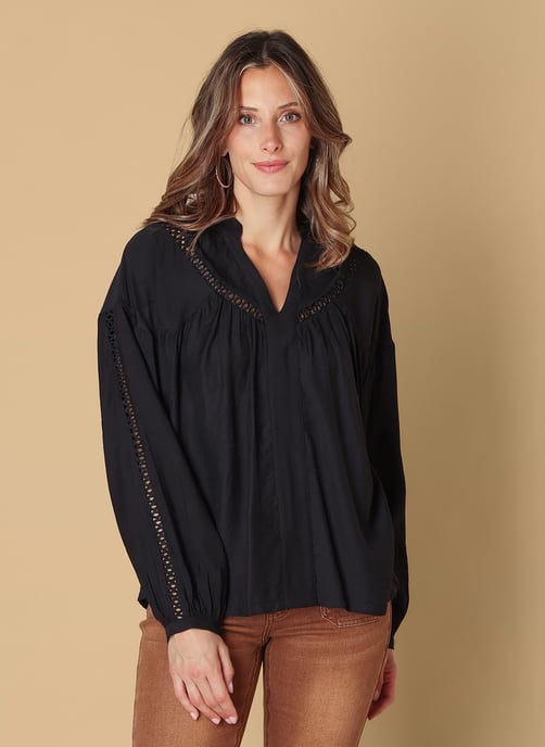 IVY BEAU Soumia Tops Black - Image 1
