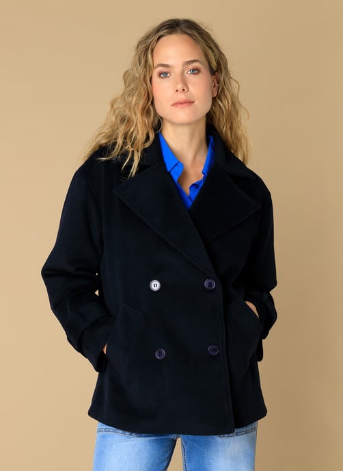 IVY BEAU Emmy Coats & Jackets Dark Blue - Image 1
