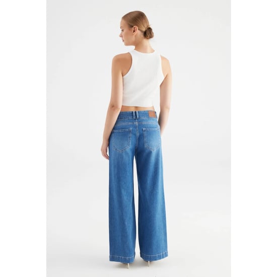 Cup of Joe Carlotta wide leg jeans medium blue - Image 4