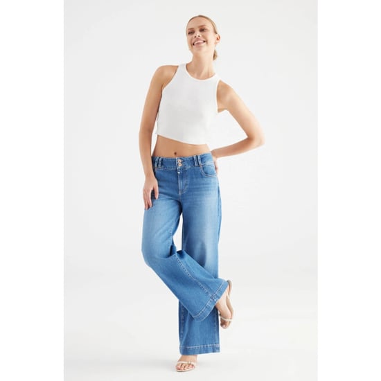 Cup of Joe Carlotta wide leg jeans medium blue - Image 5