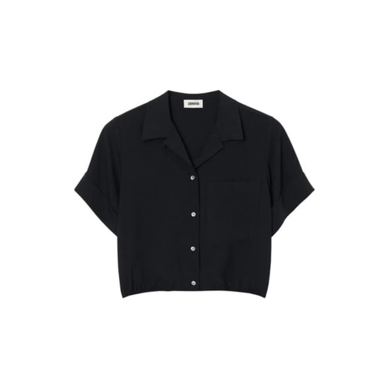 Zenggi Fluid cropped blouses x04-1013 - Image 1
