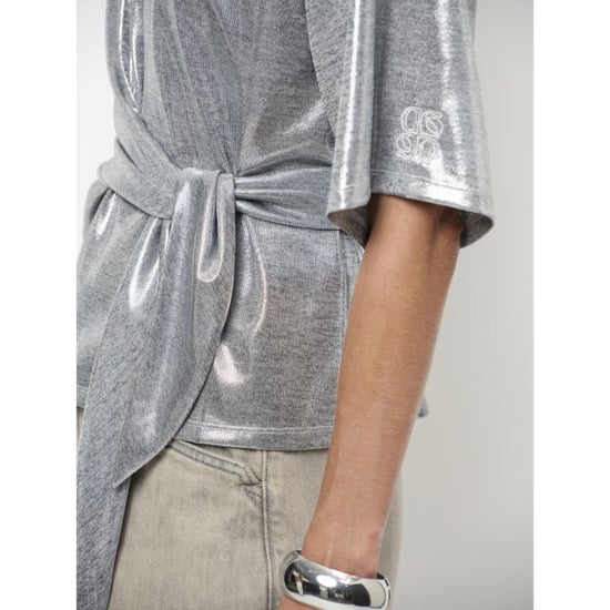 Dante 6 Uxia metallic twist detail top tops 261493 - Image 4