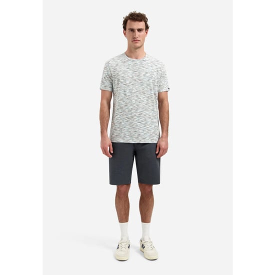 No Excess T-shirt crewneck space dye white - Image 2