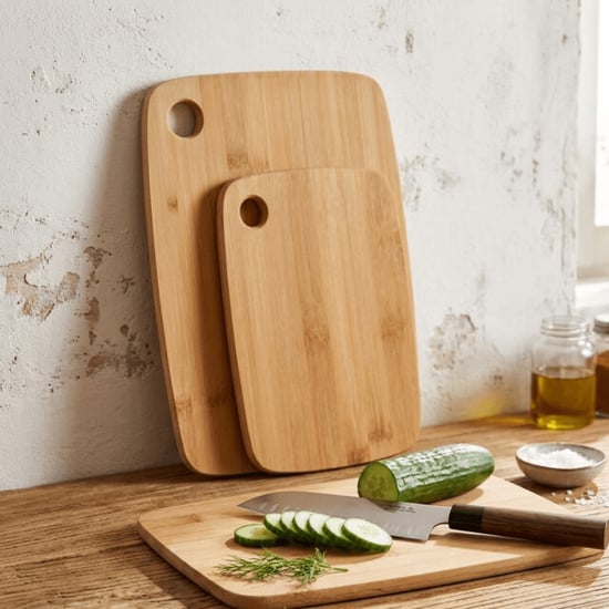 Casa di Elturo Snijplanken set van 3 bambino – bamboe – 33 x 24 cm / 27 x 21 cm / 19,5 x 15 cm - Image 3