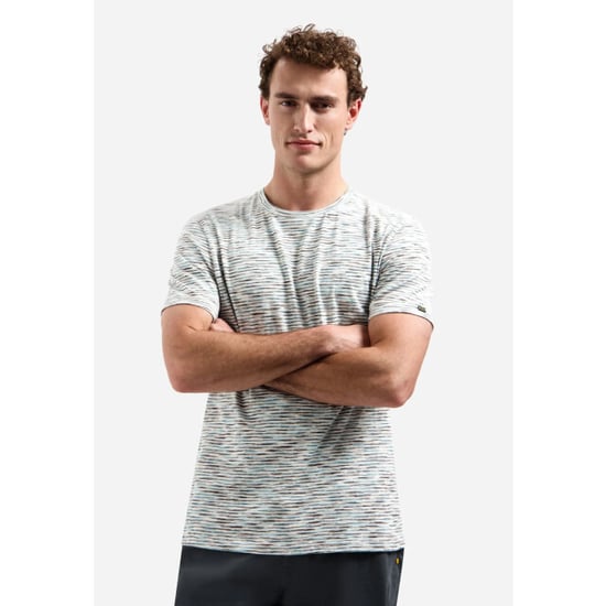 No Excess T-shirt crewneck space dye white - Image 6