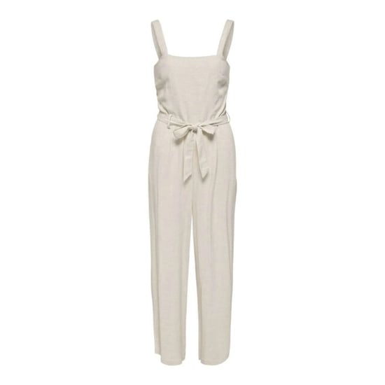 Only Onlsiesta linen bl belt jumpsuit pnt moonbeam - Image 4