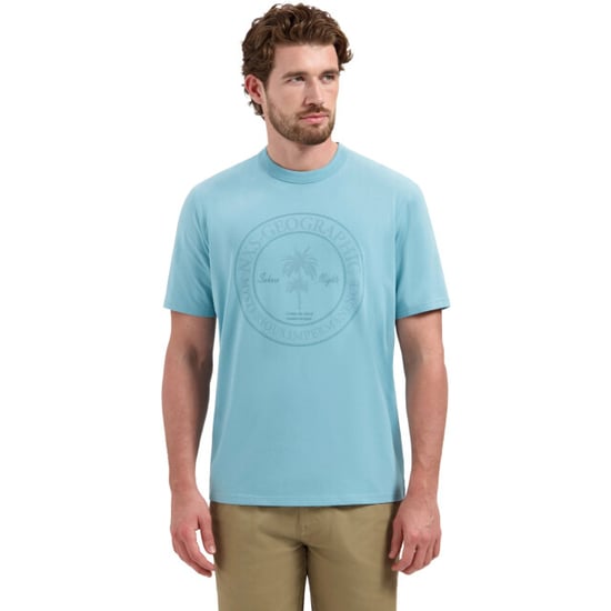 No Excess T-shirt crewneck graphic seablue - Image 1
