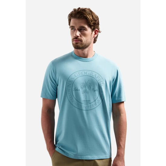 No Excess T-shirt crewneck graphic seablue - Image 2