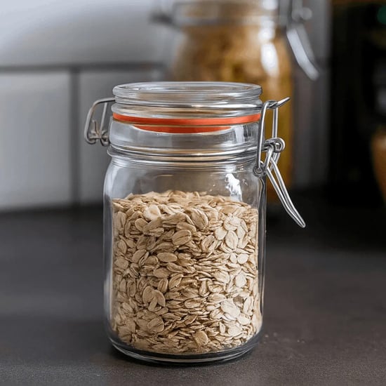 WDMT Weckpotjes 250 ml set van 6 – luchtdichte glazen voorraadpotjes met - Image 3
