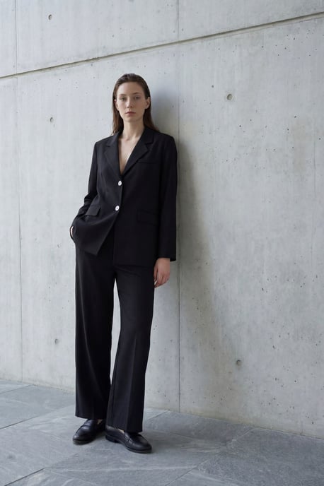 Katoenen Linnen Blazer met Knopfsluiting - Image 2
